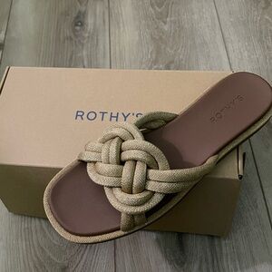 Rothy's The Summer Sandal in Golden Sun